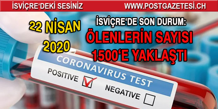 İSVİÇRE’DE CORONA SALGININDA SON 24 SAAT