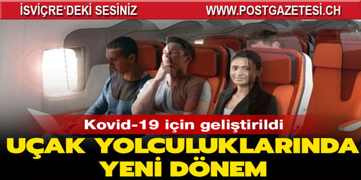 İtalyan hava yolu koltuk üreticisi, yolcular için Covid-19 koruması geliştirdi