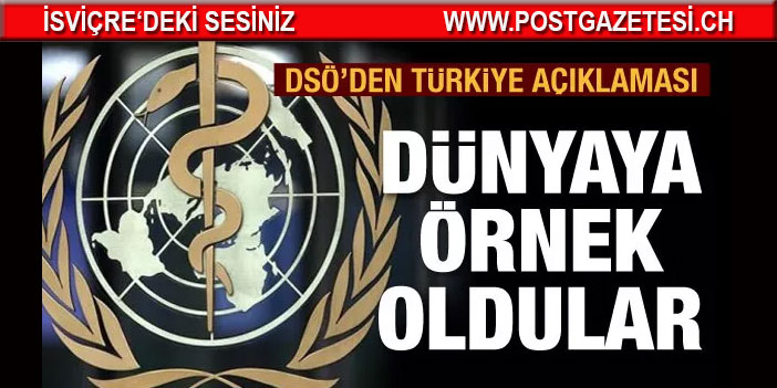 DSÖ: Türkiye huzurevleri ve bakım kuruluşlarında alınan önlemlerle dünyaya örnek oluyor