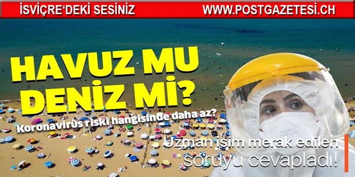 Koronavirüsü deniz ve havuzdan bulaşır mı?