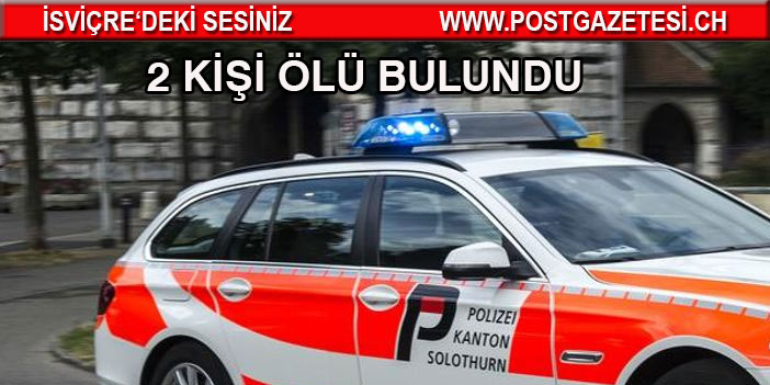 MÜSTAKİL EVDE 2 CESET BULUNDU