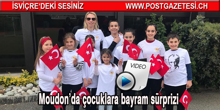 Moudon’da çocuklara bayram sürprizi