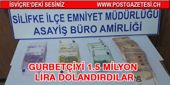 İki kez 1 milyon 500 bin lira dolandırdı üçüncü de polise yakalandı