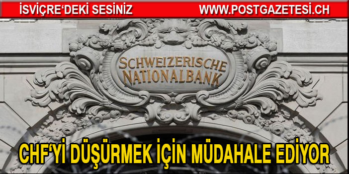 Veriler SNB'nin franka müdahale ettiğini işaret ediyor