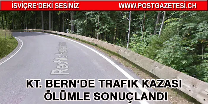 MOTORCU KAZA SONRASI ÖLDÜ