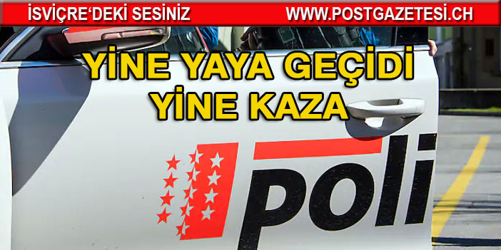 Yine Yaya geçidi...Yine Kaza