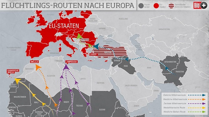 Schengen ülkelerinde domino taşı efekti