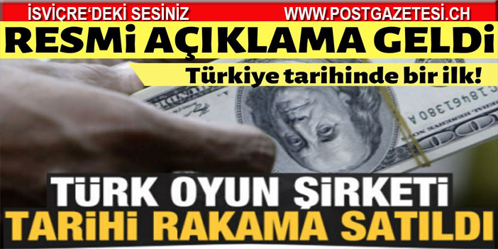 Türk oyun şirketine 1.8 milyar dolar