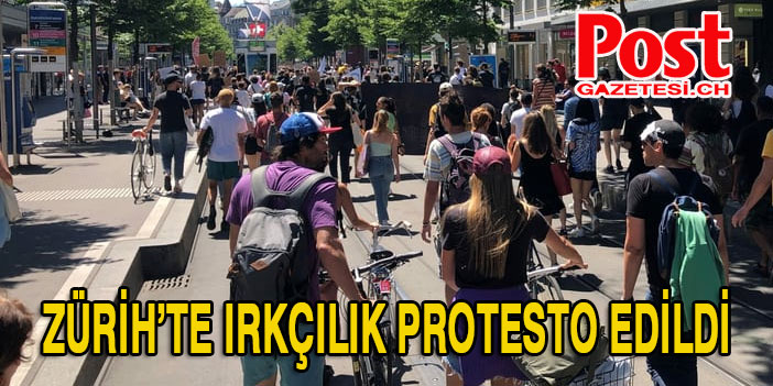 Zürih'te izinsiz Irkçılık Protestosu