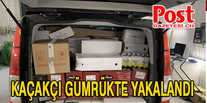 Kaçakçı Portekizli Gümrükte yakayı ele verdi