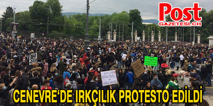 10 BİN KİŞİ IRKÇILIĞI PROTESTO ETTİ