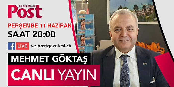 CANLI YAYIN KONUĞUMUZ TİSAB BAŞKANI MEHMET GÖKTAŞ