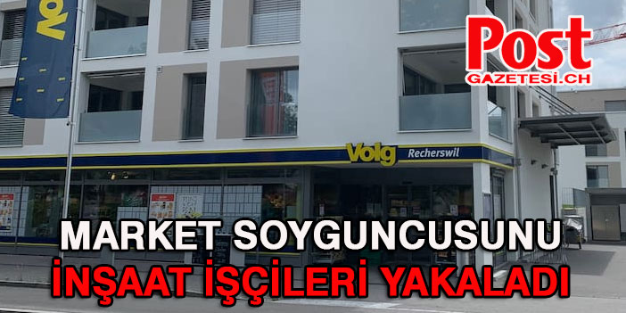 Soyguncu inşaat işçilerine takıldı