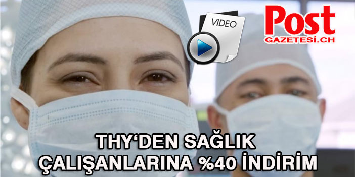 THY, sağlık çalışanlarını yüzde 40 indirimli uçuracak