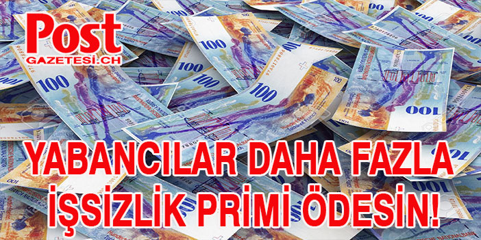 SVP’DEN RİSK PRİMİ TALEBİ