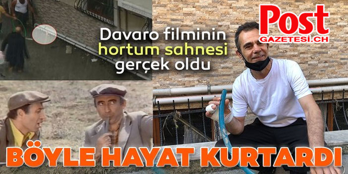 Davaro filminin hortum sahnesi Esenyurt’ta gerçek oldu