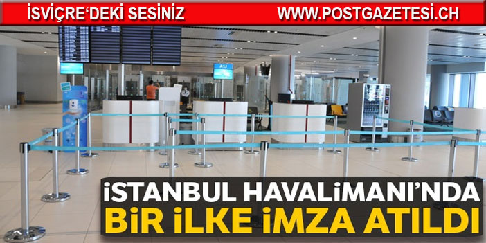 İstanbul Havalimanı’nda günde 40 bin test yapılacak