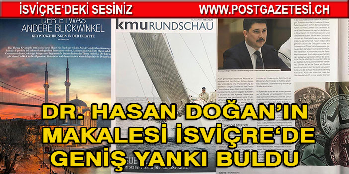 Dr. Hasan Doğan’ın makalesi  geniş yankı buldu