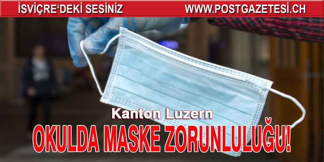 OKULDA MASKE ZORUNLULUĞU!