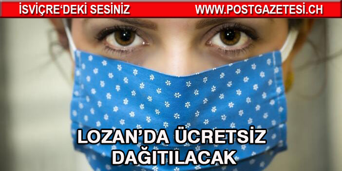 Maskeler ücretsiz dağıtılacak