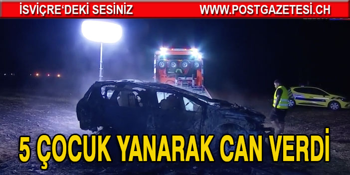 Fransa’yı yasa boğan kaza: 5 çocuk yanarak hayatını kaybetti