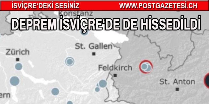 Tirol’de 4.1 şiddetinde deprem