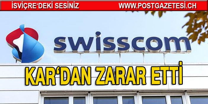 Swisscom'un zararı beklenenden az oldu