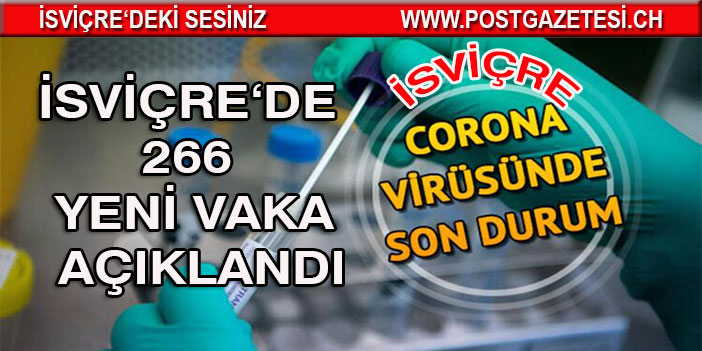 İSVİÇRE’DE CORONA SALGININDA SON 24 SAAT