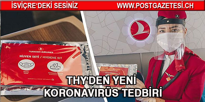 THY’den yeni koronavirüs tedbiri