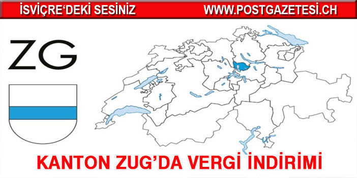 KANTON ZUG’DA VERGİ DİMİ 2 PUAN İNDİRİLDİ