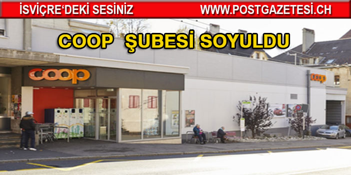 Coop şubesine soygun