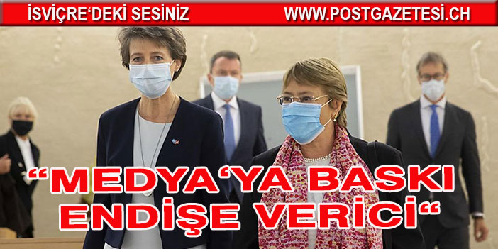 Sommaruga: Medya'ya yapılan baskı endişe verici