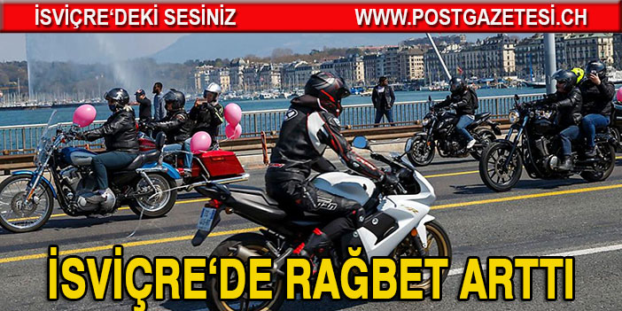 İsviçre’de motosiklet ve scooter satışları adeta patladı