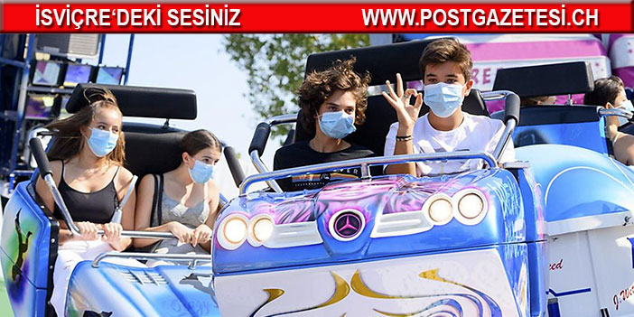 Lozan’da maskeli lunapark