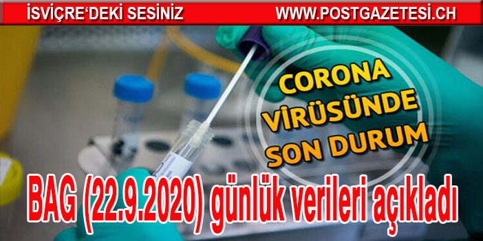 İSVİÇRE’DE CORONA SALGININDA SON 24 SAAT