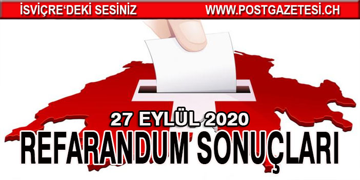 27 EYLÜL REFARANDUM SONUÇLARI