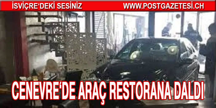 Araç kontrol'den çıktı restorana daldı