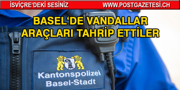 VANDALLAR ARAÇLARI TAHRİP ETTİLER