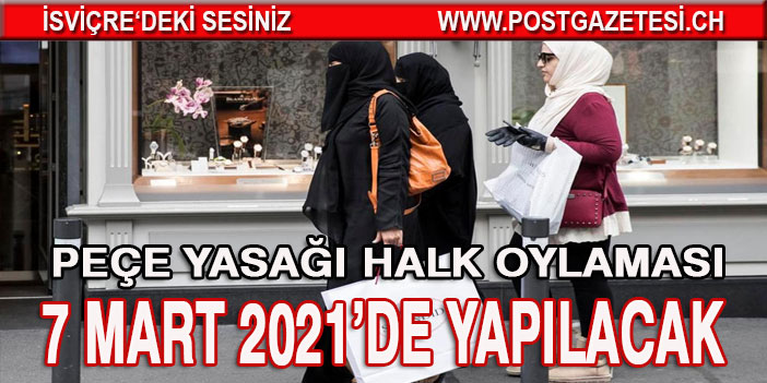 PEÇE YASAĞI HALK OYLAMASI 7 MART 2021’DE YAPILACAK