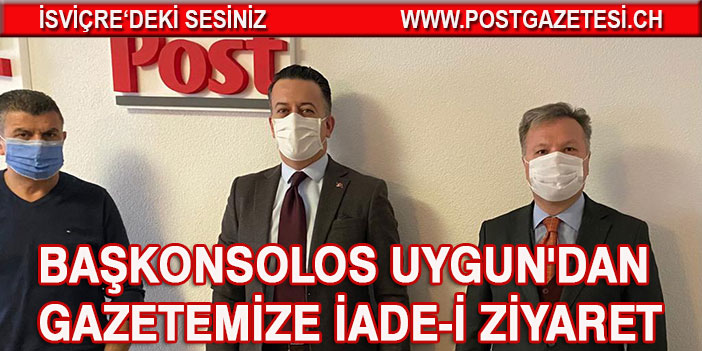 Başkonsolos Hasan Emre Uygun'dan Gazetemize Ziyaret