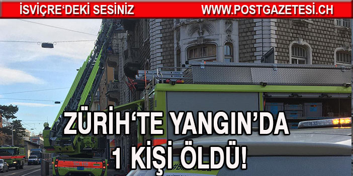 YANAN DAİRE'DEN 1 CESET ÇIKTI