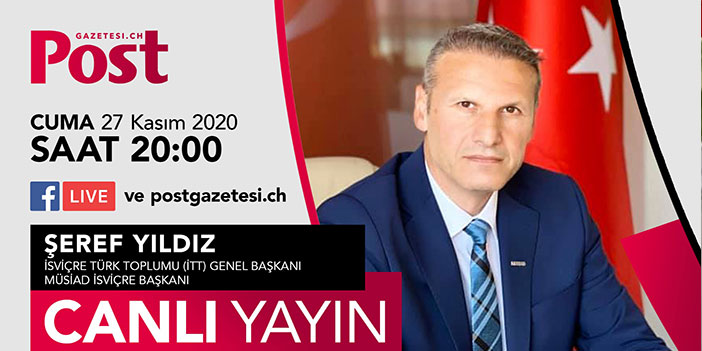 CANLI YAYIN KONUĞUMUZ ŞEREF YILDIZ