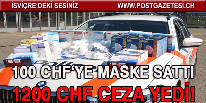 Fahiş fiyata maske satışı PAHALI'YA mâl oldu