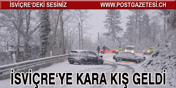 Kar yağışları trafik kazalarını beraberinde getirdi