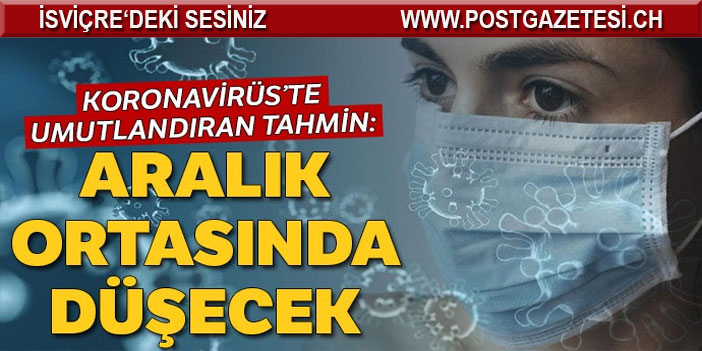 Virüsün bulaşma hızı aralık ortasında düşer