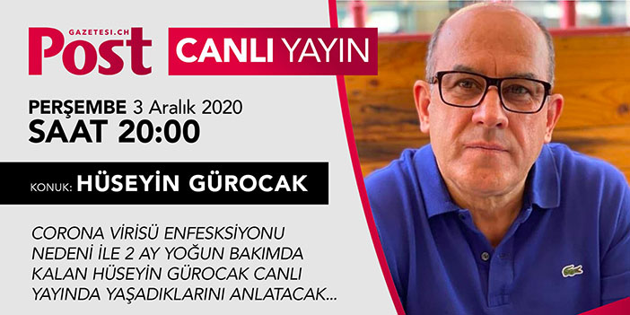 CANLI YAYIN KONUĞUMUZ HÜSEYİN GÜROCAK