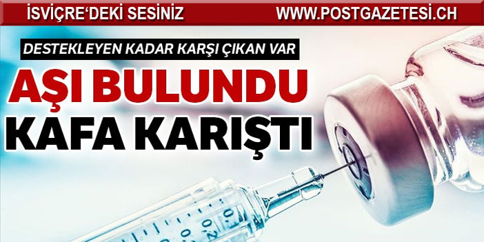 Aşılar gelmeden kavgası başladı