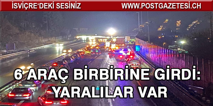 A1’DE TRAFİK KAZASI: YARALI!