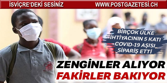 Zenginler alıyor fakirler bakıyor