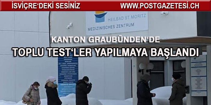 İSVİÇRE’DE İLK COVID-19'LA MÜCADELEDE 'TOPLU TEST' UYGULAMASI BAŞLADI